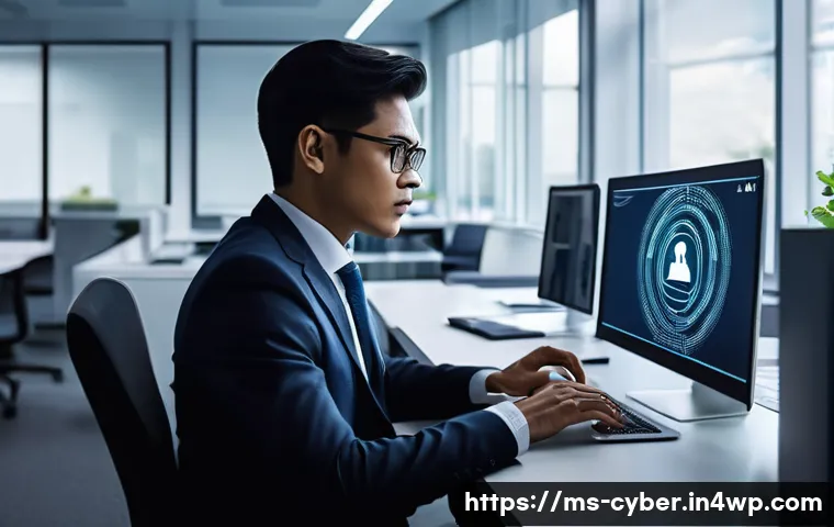 사이버 보안 규정 준수 전략 수립을 위한 가이드 - **Prompt:** A professional individual, dressed in smart business attire suitable for a modern Malays...